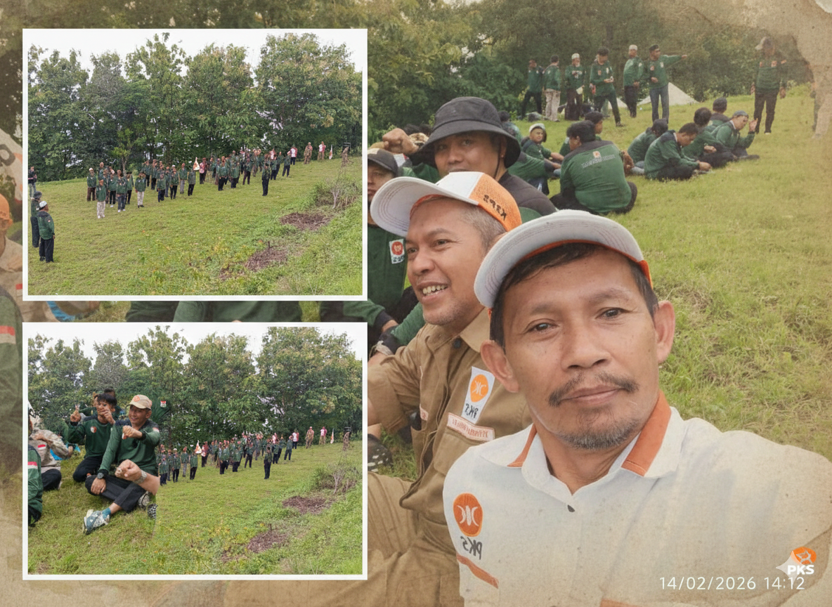 Kobarkan Semangat ‘Siaga, Berani, Setia’: Dindin Subagya Tempa Militansi Kader di Bukit Waru